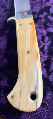 Pat Crawford Custom Mammoth Ivory Hunter #1039
