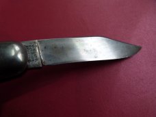 Schrade Cut Co Walden NY Auto Brown Bone