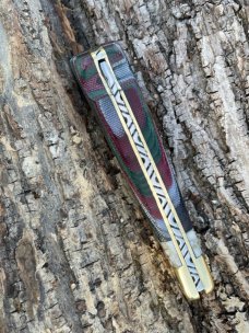 BUCK 110 LEROY REMER CUSTOM MEXICAN BLANKET KNIFE