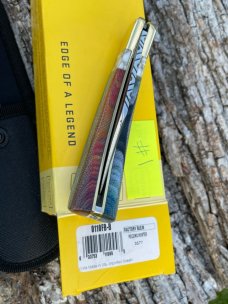 BUCK 110 LEROY REMER CUSTOM MEXICAN BLANKET KNIFE