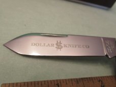 Schatt & Morgan Spear Point Dollar Knife Model 69DK