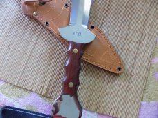 Never used Replica US Gladius Bowie type knife with sheath  