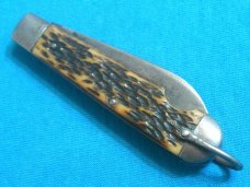 VINTAGE 4 LINE CAMILLUS CUTLERY CO BONE EZ EASY OPEN JACK FOLDING POCKET KNIFE KNIVES OLD