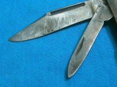 VINTAGE BOKER TREE BRAND 493 BARLOW BAREHEAD SAWCUT DELRIN FOLDING POCKET PEN KNIFE KNIVES OLD