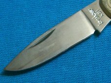 VINTAGE PEARL KERSHAW KAI 5300 JAPAN LOCKBACK FOLDING POCKET KNIFE KNIVES OLD ENGRAVED BOLSTERS