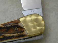 Kissing Crane Germany Stag Safari Lockback Knife