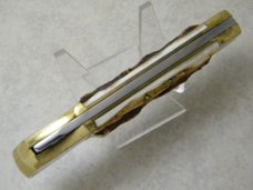 Kissing Crane Germany Stag Safari Lockback Knife