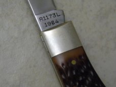 Remington USA R1173L 1984 Lockback Knife