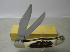 Parker Cut Co Stag Folding Hunter Knife