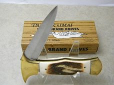 Parker-IMAI Eagle Brand EL Diablo Second Cut Stag Lockback Knife NIB