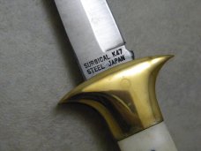 Parker-IMAI Eagle Brand EL Diablo Second Cut Stag Lockback Knife NIB
