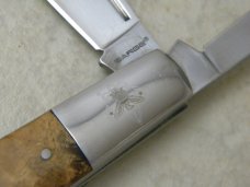 Sarge Boy Scouts of America Wood Barlow Knife NIB