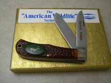 Camillus USA Wildlife Series No. 10 Trapper Knife in Display Box