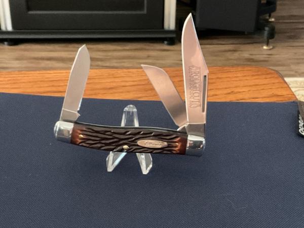 CAMILLUS TOBACCO STOCKMAN KNIFE. 