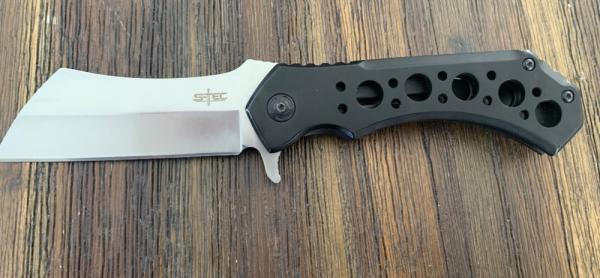 S-Tec Cleaver Folding Knife