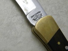 Craftsman USA 95078 A.C.A. Edge Wood Lockback Knife in Pouch