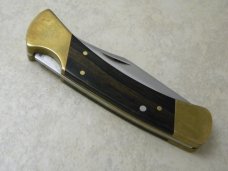 Craftsman USA 95078 A.C.A. Edge Wood Lockback Knife in Pouch
