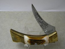 Star -Pauls Stag SwitchAblade Lockback Knife in Display Box w/Tools