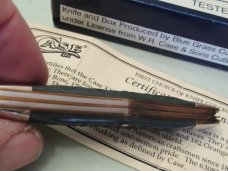 Case Classic 1994 Blue Bone Split Back Whittler Pattern #73083