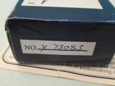 Case Classic 1994 Blue Bone Split Back Whittler Pattern #73083