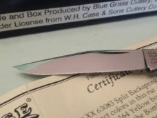 Case Classic 1994 Blue Bone Split Back Whittler Pattern #73083