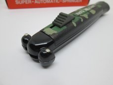 Vintage NOS OTF SUPER AUTOMATIC SPRINGER Knife Nato Military Camo w/Box