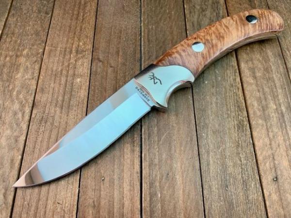 Browning Model 109 Maple Burl Seki Japan 1990’s or Early 2000’s Browning Model 109 Maple Burl Seki Japan 1990’s or Early 2000’s