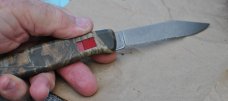 Wenger 125 mm Single Blade Century Cammo Color Handle Never use Or Honed Locking Blade