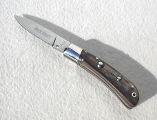 NOS AKC ITALIAN CLASSIC SPEED HUNTER GENUINE BRAZILIAN HORN NICKEL SILVER BOLSTERS 