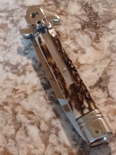 8" AKC Stag Leverletto by Bill DeShivs