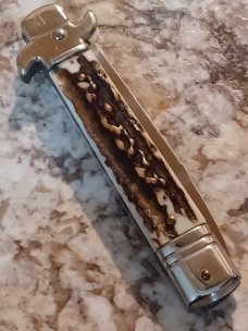 8" AKC Stag Leverletto by Bill DeShivs
