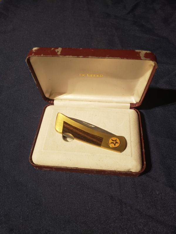 Vintage 1980's Gerber Folding Sportsman - Collectible Pocket Knife 97223 - Texaco Gas Company - NIB Vintage 1980's Gerber Folding Sportsman - Collectible Pocket Knife 97223 - Texaco Gas Company - NIB