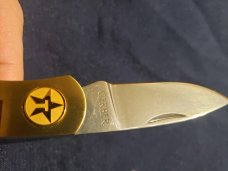 Vintage 1980's Gerber Folding Sportsman - Collectible Pocket Knife 97223 - Texaco Gas Company - NIB