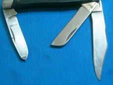ANTIQUE VINTAGE SCHRADE BUCK MADE IN USA 301 STOCKMAN WHITTLER FOLDING POCKET KNIFE KNIVES OLD