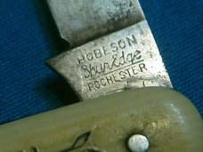 VINTAGE ROBESON SHUREDGE ROCHESTER 422274 USA CUTLERY PEN FOLDING POCKET OFFICE KNIFE KNIVES OLD