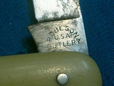 VINTAGE ROBESON SHUREDGE ROCHESTER 422274 USA CUTLERY PEN FOLDING POCKET OFFICE KNIFE KNIVES OLD
