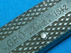 VINTAGE WW2 ANTIQUE NON XLL JOSEPH ALLEN & SONS SHEFFIELD GPO 1942  FOLDING POCKET KNIFE KNIVES OLD