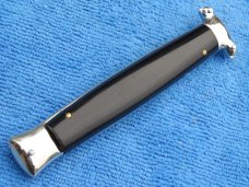 Vintage Rosa Uliana Primo Italian OTF  "Gravity model" Black Handles with crack