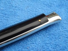 Vintage Rosa Uliana Primo Italian OTF  "Gravity model" Black Handles with crack