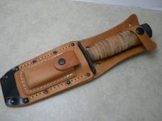 Ontario Knife Co. 499 Survival Fixed Blade Knife & Sheath w/Sharpening Stone