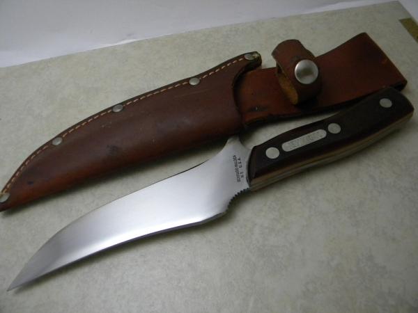 Schrade Walden USA 150T Old Timer Fixed Blade Sheath Knife 