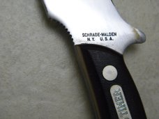 Schrade Walden USA 150T Old Timer Fixed Blade Sheath Knife 