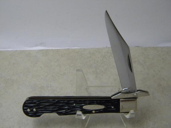 LL Bean Freeport. ME USA Rough Black Folding Guard Lockback Knife