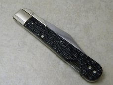 LL Bean Freeport. ME USA Rough Black Folding Guard Lockback Knife