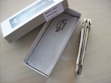 Hubertus Knife Solingen, Germany Large Size 11 Spear-Point Blade Genuine Stag/Antler NIB