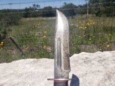 WW2 PAL RH-36 Mark I Combat Knife with Original Leather Sheath 