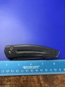 Kershaw Launch 2 Automatic Knife Black Aluminum 7200BLKST