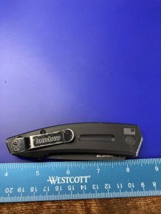 Kershaw Launch 2 Automatic Knife Black Aluminum 7200BLKST