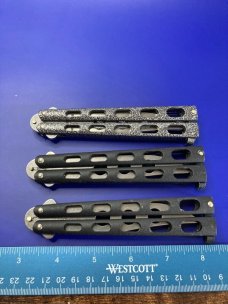 Lot of 3 Bear & Son Trainer Butterfly Knives