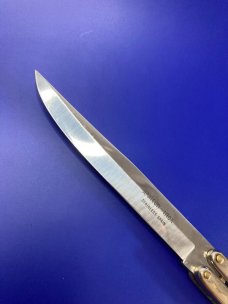 Halcon Inox Stainless Spain Balisong Knife